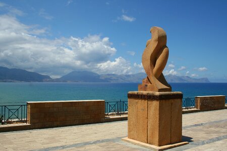 Mediterranean sculpture promenade
