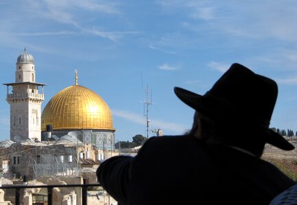 Jew holy city rabbi photo