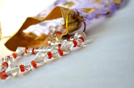 Bag Necklace Beads photo