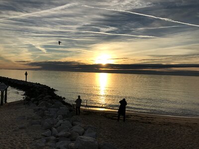 Sunrise North Beach Town in Maryland