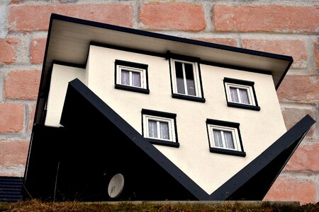 Architecture brick estate