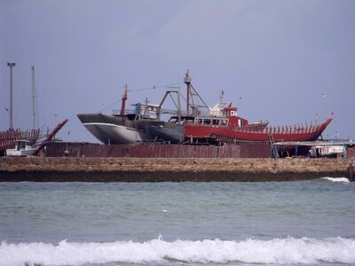 Ship boat sea photo