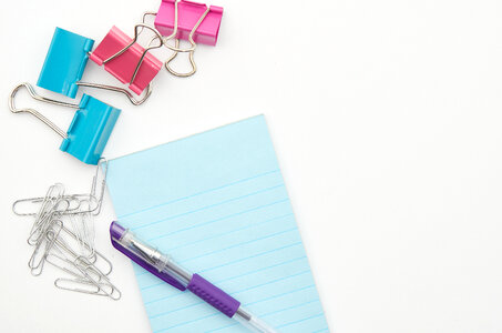 Office Supplies Background photo