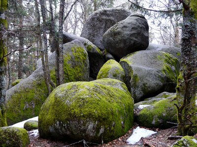 Landscape stone formation rock photo