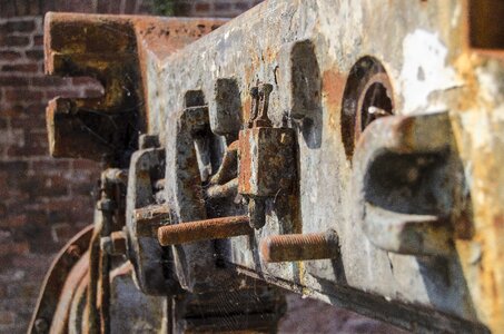Grunge texture iron