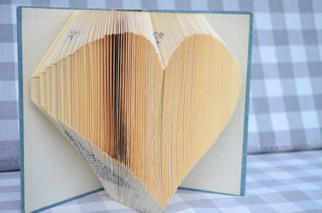 Sewing patterns paper art