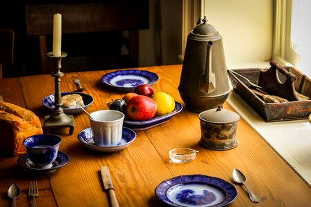Table farm kitchen appomattox court house
