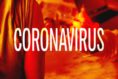 Coronavirus Testing. Vaccination. Coronavirus test blood sample. photo