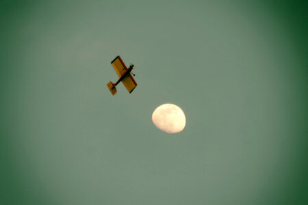 Flying to the Moon photo