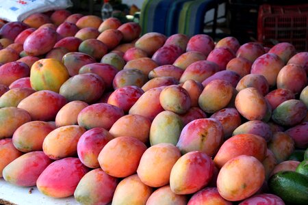 Market fruits vegetables