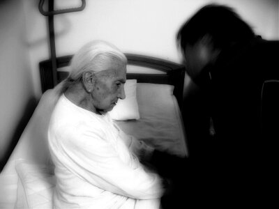 Old age alzheimer's photo