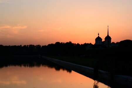 Russia sunset sky photo