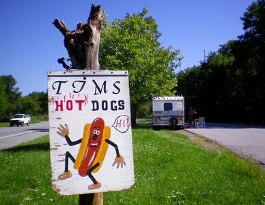 Trailer food truck appalachian trail