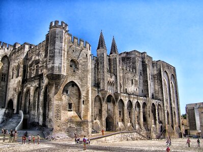 Hdr palace building photo