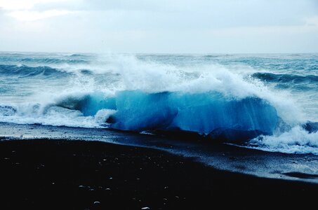 Beach ocean sea photo