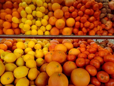 Sweet citrus fruit photo