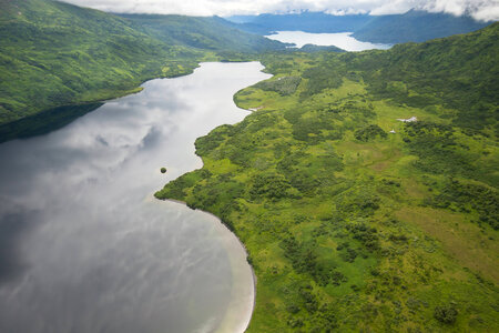 Scenic view of Kodiak National Wildlife Refuge