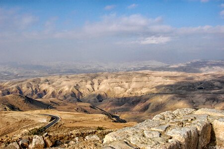 desert landscape, Jordan photo