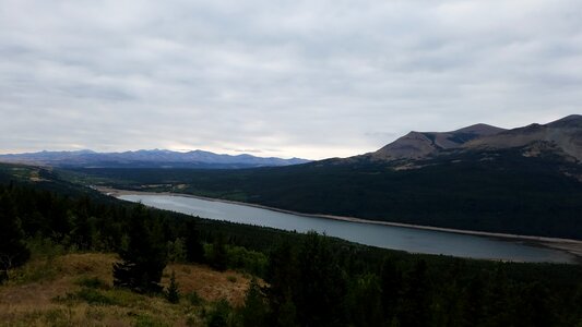 Hilltop lakes panorama