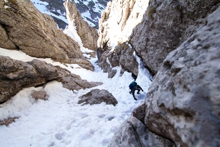 Adventure man mountain photo