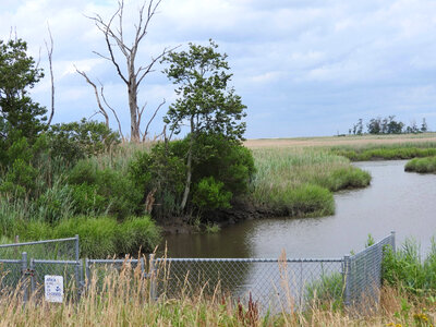 Closed area of the refuge