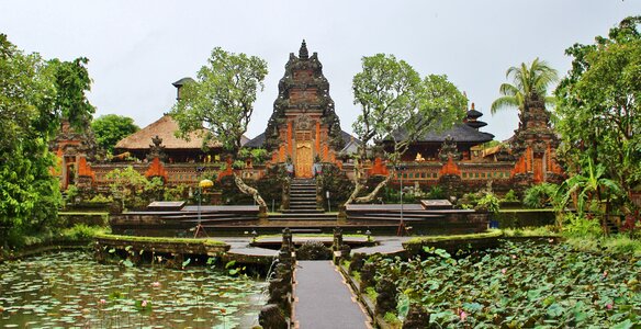 Bali history architecture photo