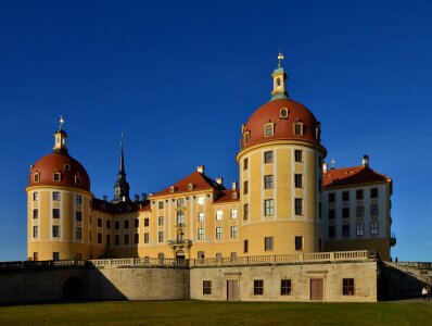 Baroque palace in Moritzburg, Saxon, Dresden photo