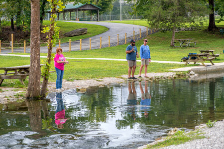 Fly fishing clinic on Hatchery Creek-2 photo