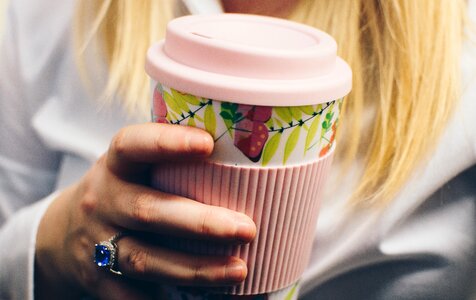 Coffee Cup Pink photo