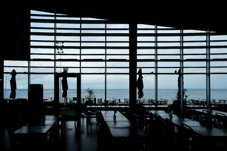 Empty Ocean View Restaurant photo