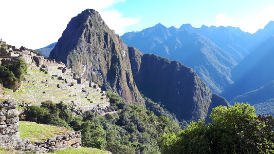 Machu Picchu Lost city of Inkas in Peru photo