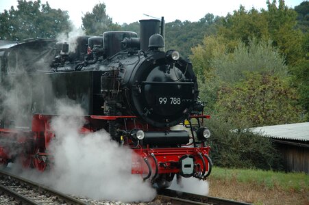 Loco steam locomotive historically photo