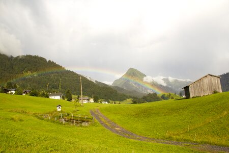 Weather rain bregenzerwald photo