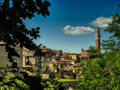 Town city mediterranean