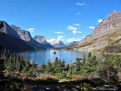 Nature lake outdoors