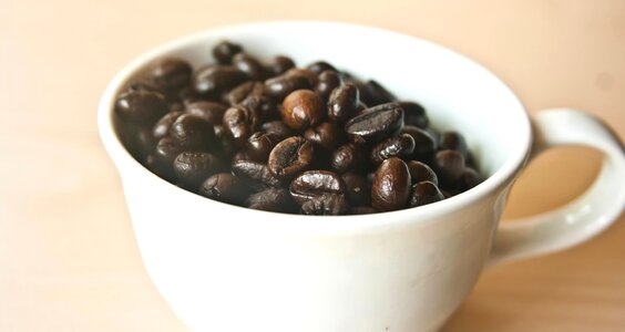 Beans brown caffeine