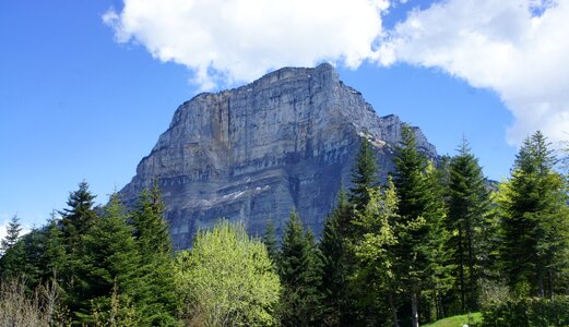 Cliff of Granier in Savoie photo