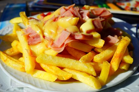 Meal food junk food