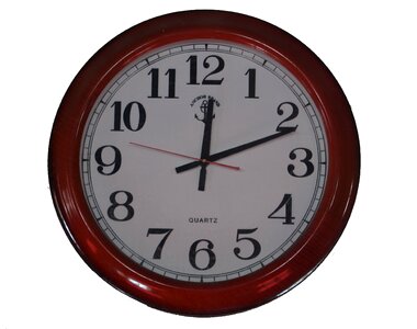 Minute time clock watch photo