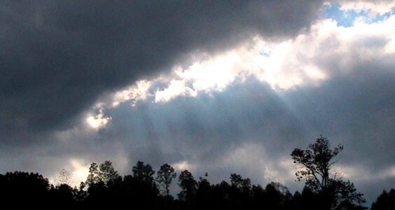 Sky storm photo