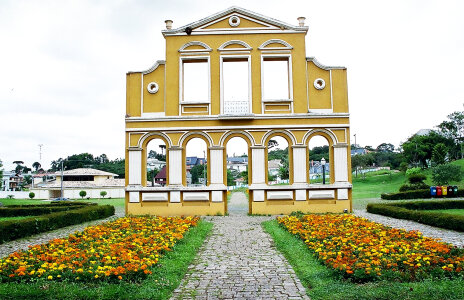 Arch in German Memorial in Curitiba, Brazil photo