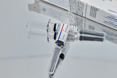 Cure influenza injection photo