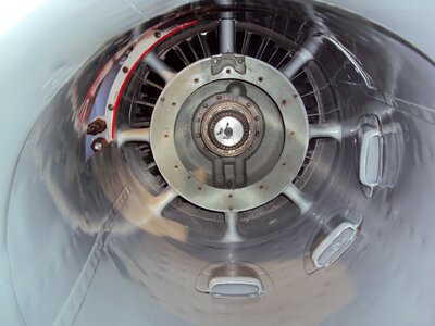Jet engine technology machine photo