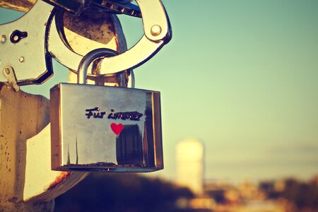 Heart love sign security