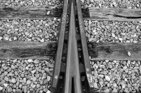 Black And White gravel gray photo