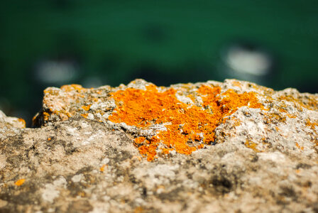 Orange rock photo