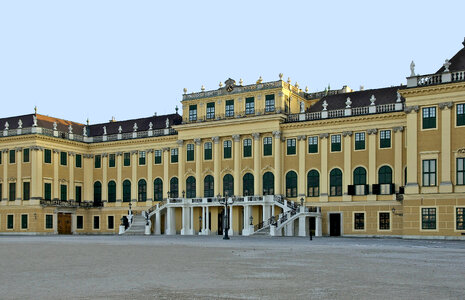 Schloss Schönbrunn in Vienna, Austria photo