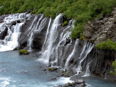 Iceland waterfall source photo