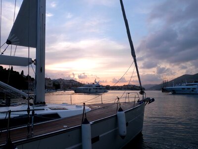 Boat boats bridge photo