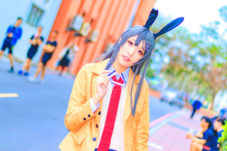 outdoor cosplay girl japanese style